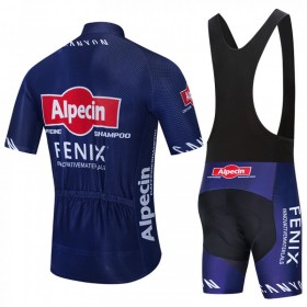 Combinaison Cycliste + Cuissard à Bretelles 2020 Alpecin-Fenix N001